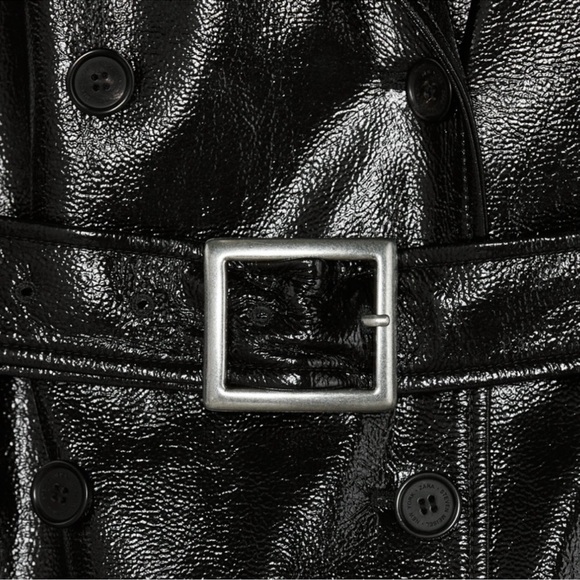 Zara X STEVEN MEISEL BELTED TRENCH - Picture 8 of 8